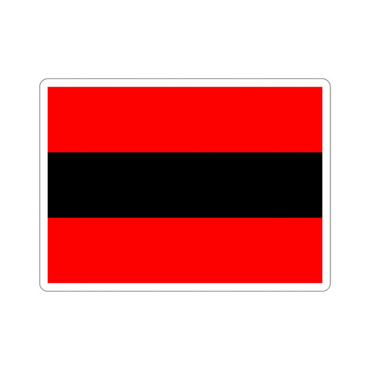 Civil Ensign of Albania STICKER Vinyl Die-Cut Decal-6 Inch-The Sticker Space