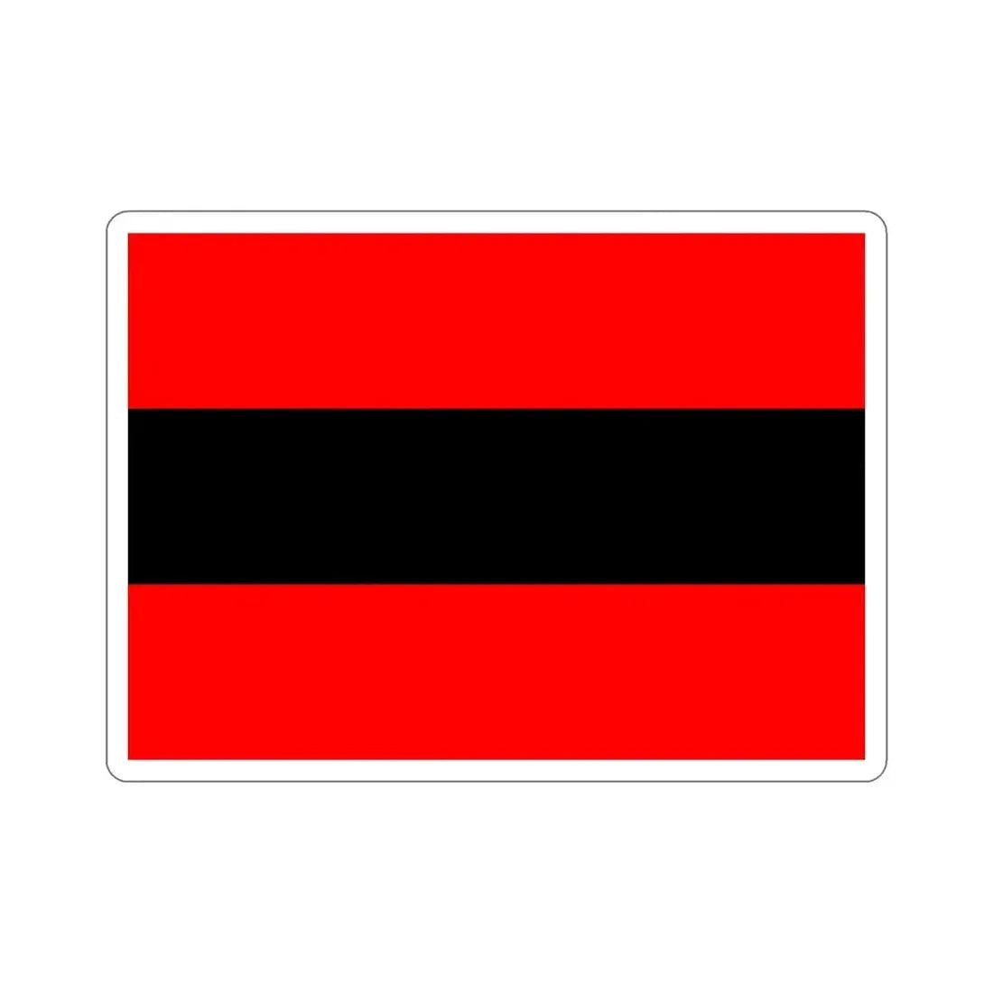 Civil Ensign of Albania STICKER Vinyl Die-Cut Decal - The Sticker Space