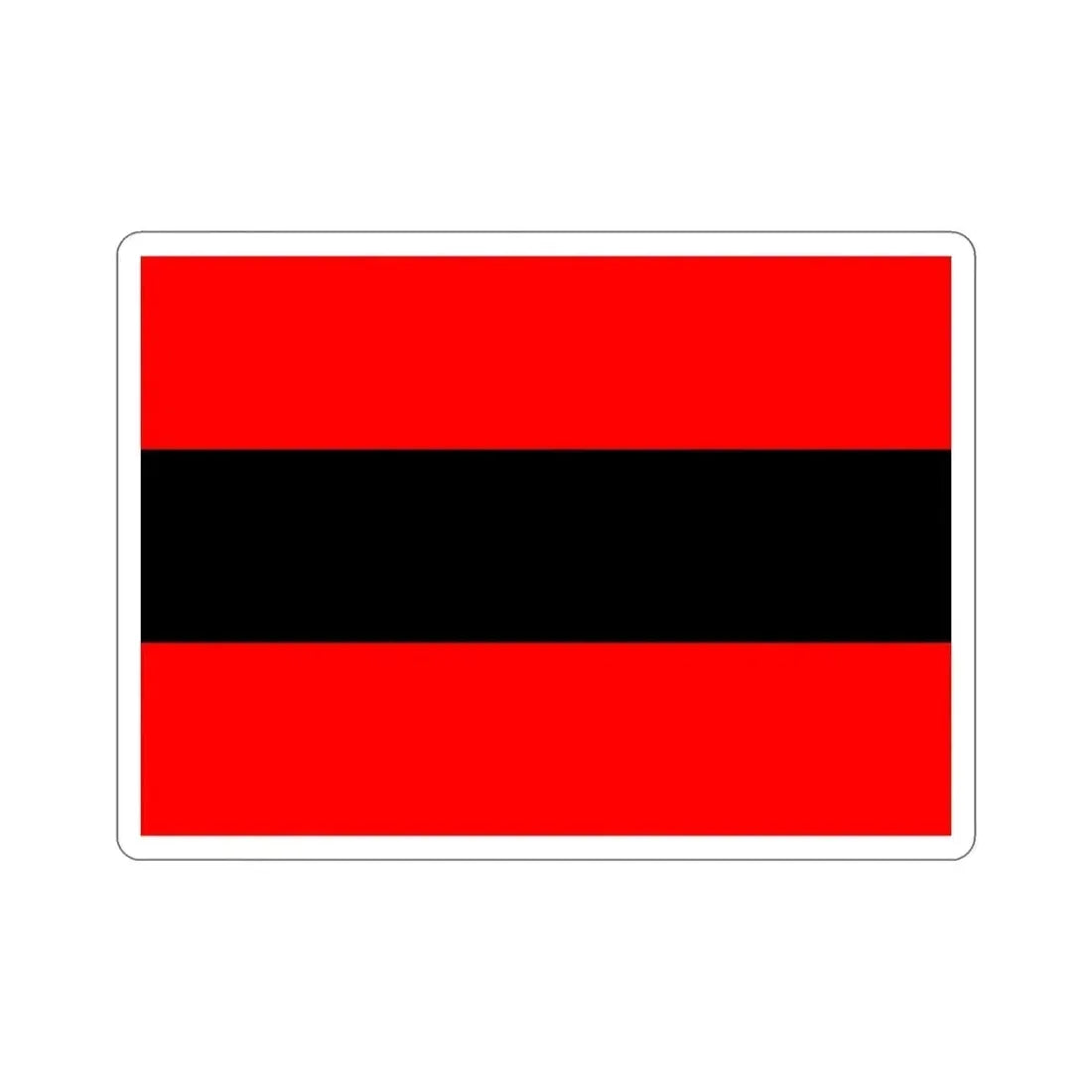 Civil Ensign of Albania STICKER Vinyl Die-Cut Decal - The Sticker Space