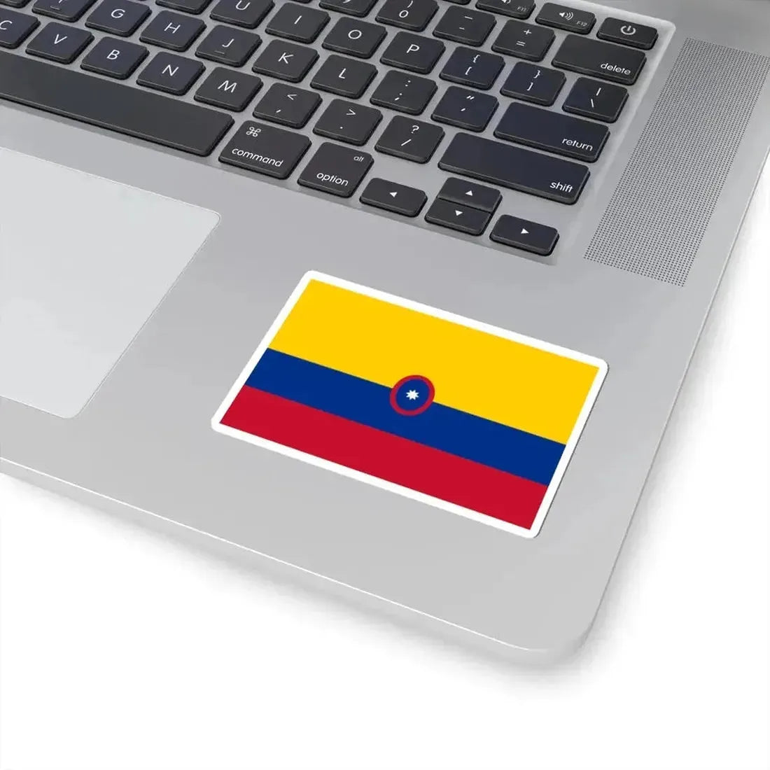 Civil Ensign of Colombia (Colombia) STICKER Vinyl Kiss-Cut Decal - The Sticker Space