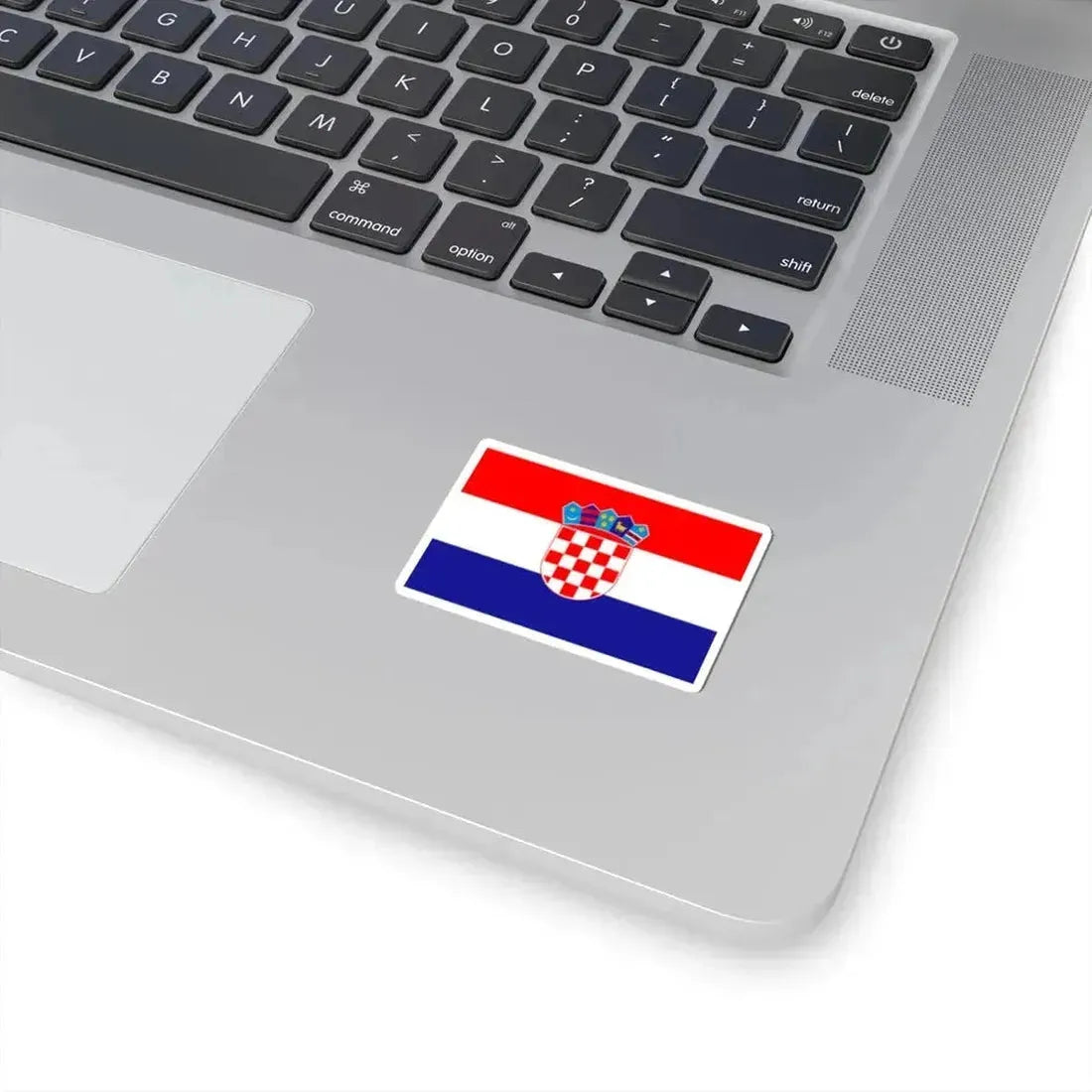 Civil ensign of Croatia (Croatia) STICKER Vinyl Kiss-Cut Decal - The Sticker Space