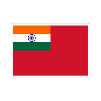 Civil Ensign of India (India) STICKER Vinyl Die-Cut Decal-3 Inch-The Sticker Space