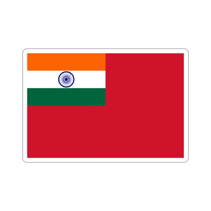 Civil Ensign of India (India) STICKER Vinyl Die-Cut Decal-4 Inch-The Sticker Space