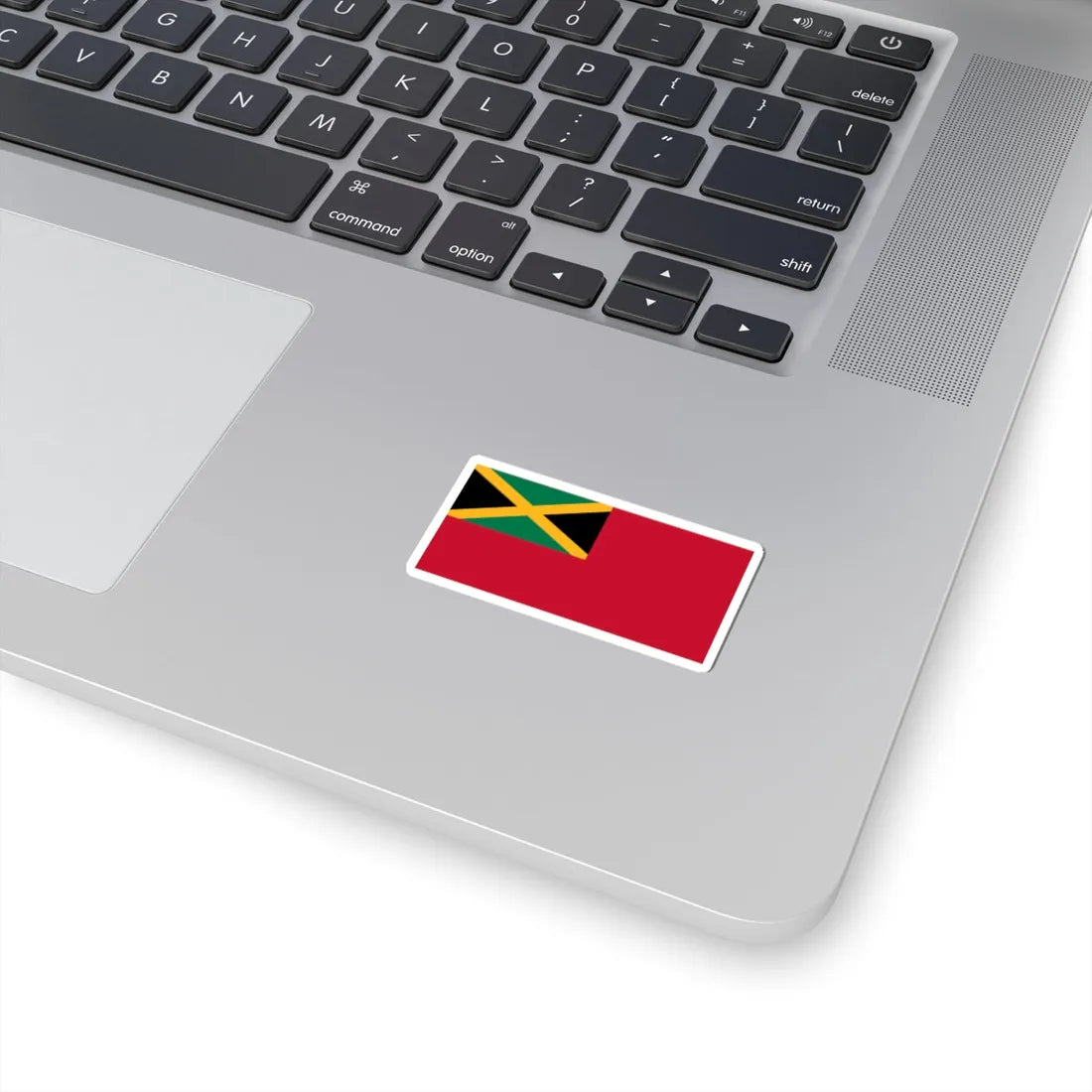 Civil Ensign of Jamaica (Jamaica) STICKER Vinyl Kiss-Cut Decal - The Sticker Space