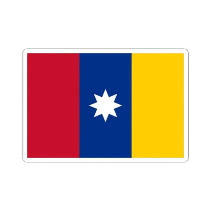 Civil ensign of New Granada (Colombia) STICKER Vinyl Kiss-Cut Decal 2 Inch White - The Sticker Space