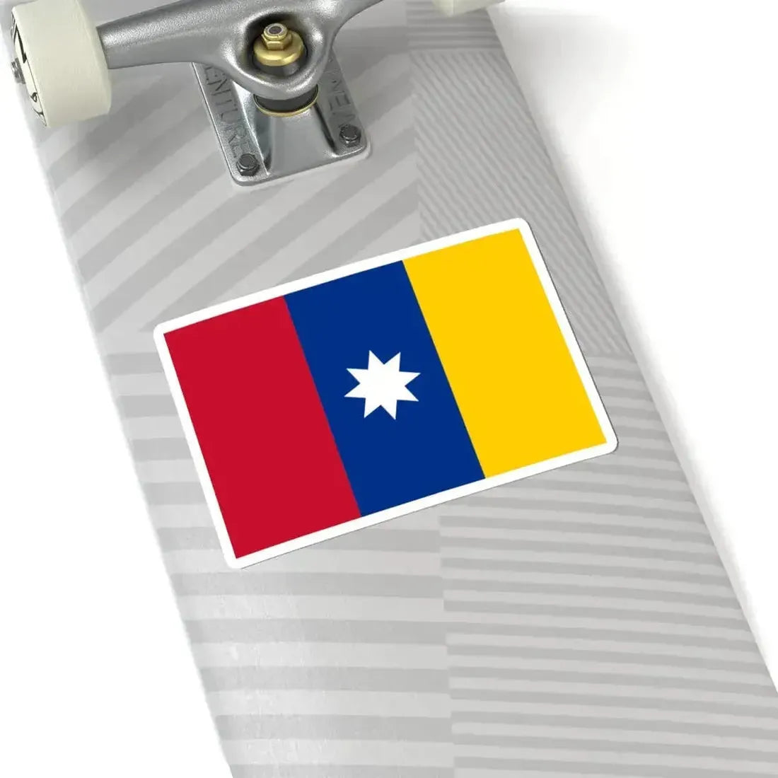 Civil ensign of New Granada (Colombia) STICKER Vinyl Kiss-Cut Decal - The Sticker Space