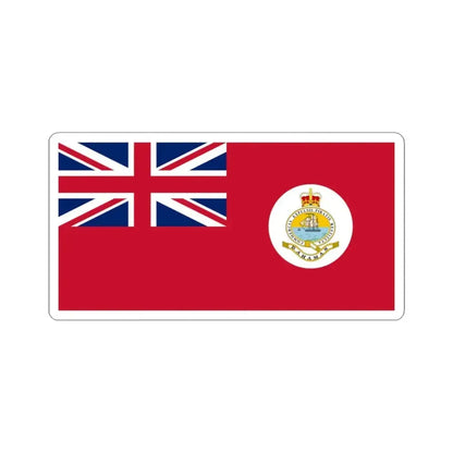 Civil Ensign of the Bahamas 1869-1904 (Bahamas) STICKER Vinyl Kiss-Cut Decal 3 Inch White - The Sticker Space