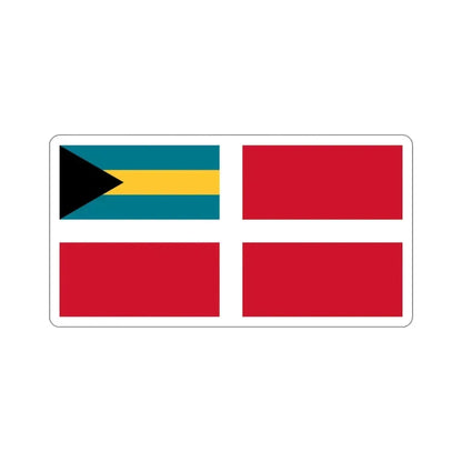 Civil Ensign of the Bahamas STICKER Vinyl Die-Cut Decal 3 Inch - The Sticker Space