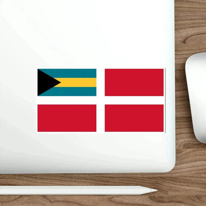 Civil Ensign of the Bahamas STICKER Vinyl Die-Cut Decal - The Sticker Space