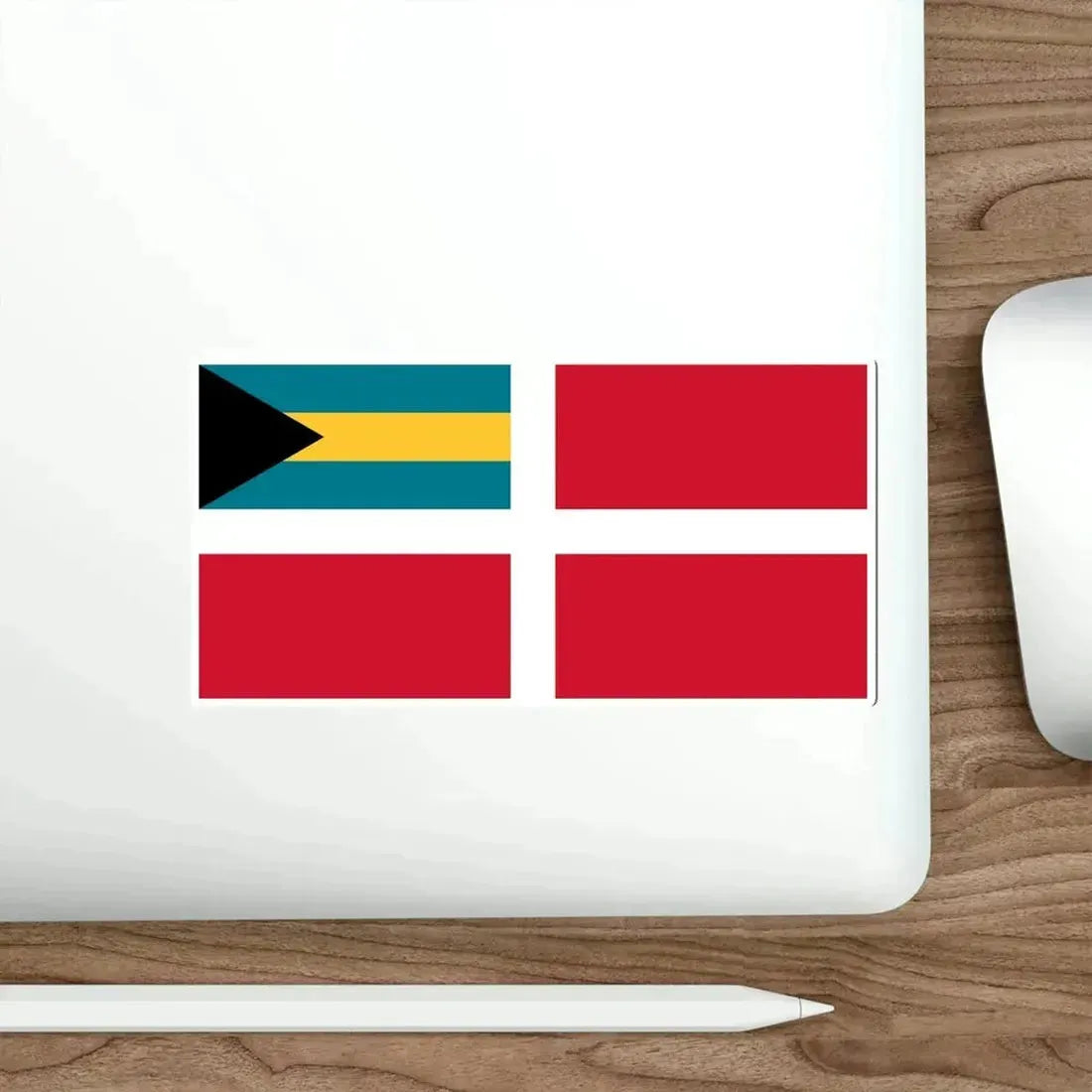 Civil Ensign of the Bahamas STICKER Vinyl Die-Cut Decal - The Sticker Space