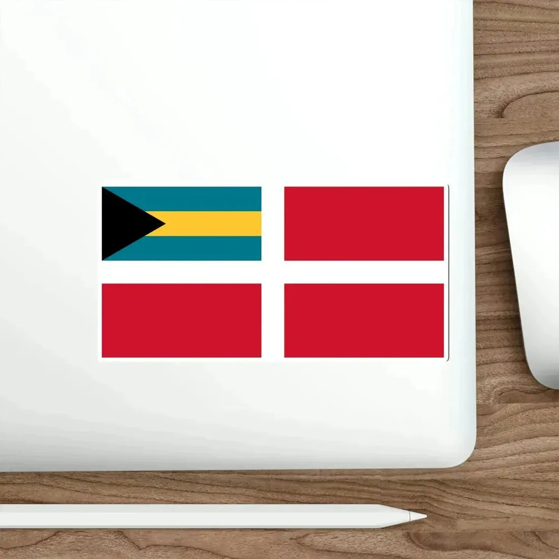 Civil Ensign of the Bahamas STICKER Vinyl Die-Cut Decal - The Sticker Space