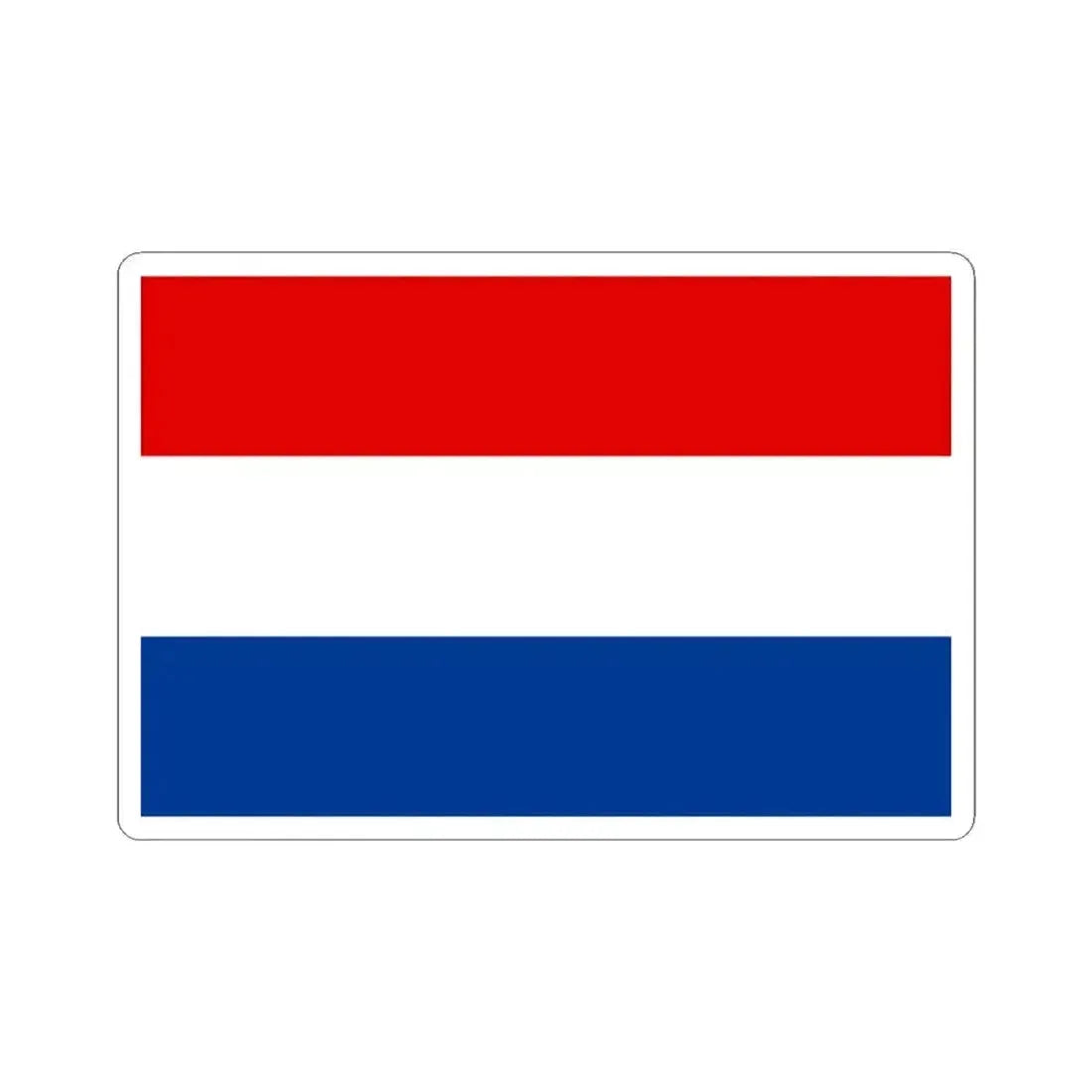 Civil Flag of Banovina of Croatia (Croatia) STICKER Vinyl Kiss-Cut Decal 4 Inch White - The Sticker Space