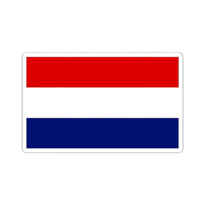 Civil flag of Croatia 1941-1945 3-5 (Croatia) STICKER Vinyl Kiss-Cut Decal 2 Inch White - The Sticker Space