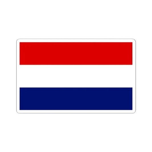 Civil flag of Croatia 1941-1945 3-5 (Croatia) STICKER Vinyl Kiss-Cut Decal 2 Inch White - The Sticker Space