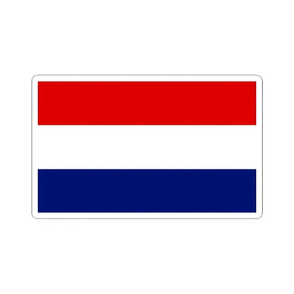 Civil flag of Croatia 1941-1945 3-5 (Croatia) STICKER Vinyl Kiss-Cut Decal 3 Inch White - The Sticker Space