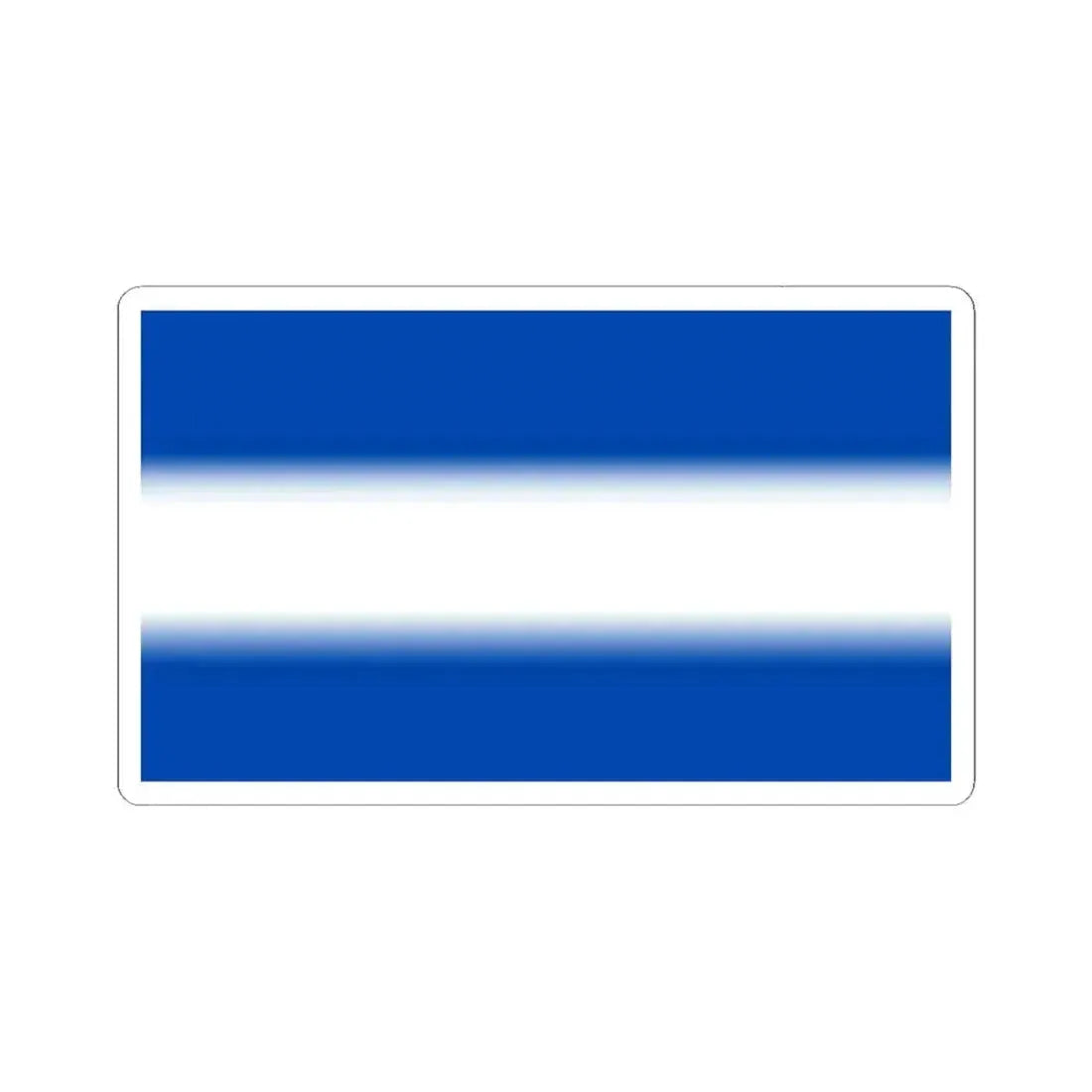 Civil Flag of El Salvador (El Salvador) STICKER Vinyl Kiss-Cut Decal 2 Inch White - The Sticker Space