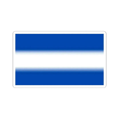 Civil Flag of El Salvador (El Salvador) STICKER Vinyl Kiss-Cut Decal 2 Inch White - The Sticker Space