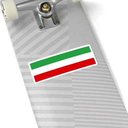 Civil flag of Iran 1933-1964 (Iran) STICKER Vinyl Kiss-Cut Decal - The Sticker Space