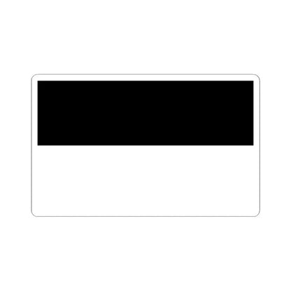 Civil flag of Prussia 1701-1935 (Austria) STICKER Vinyl Kiss-Cut Decal 6 Inch White - The Sticker Space