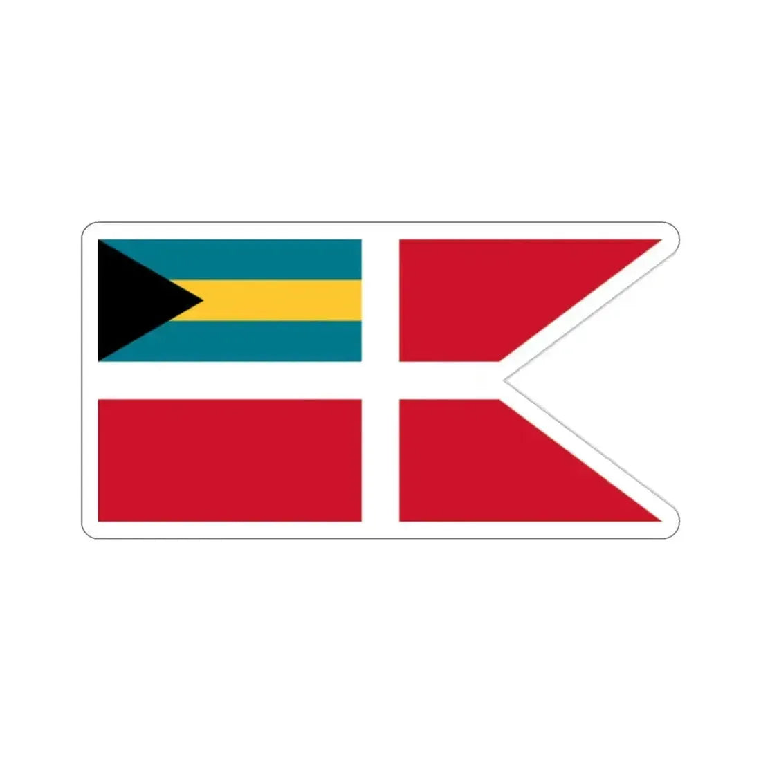 Civil Jack of the Bahamas STICKER Vinyl Die-Cut Decal 2 Inch - The Sticker Space