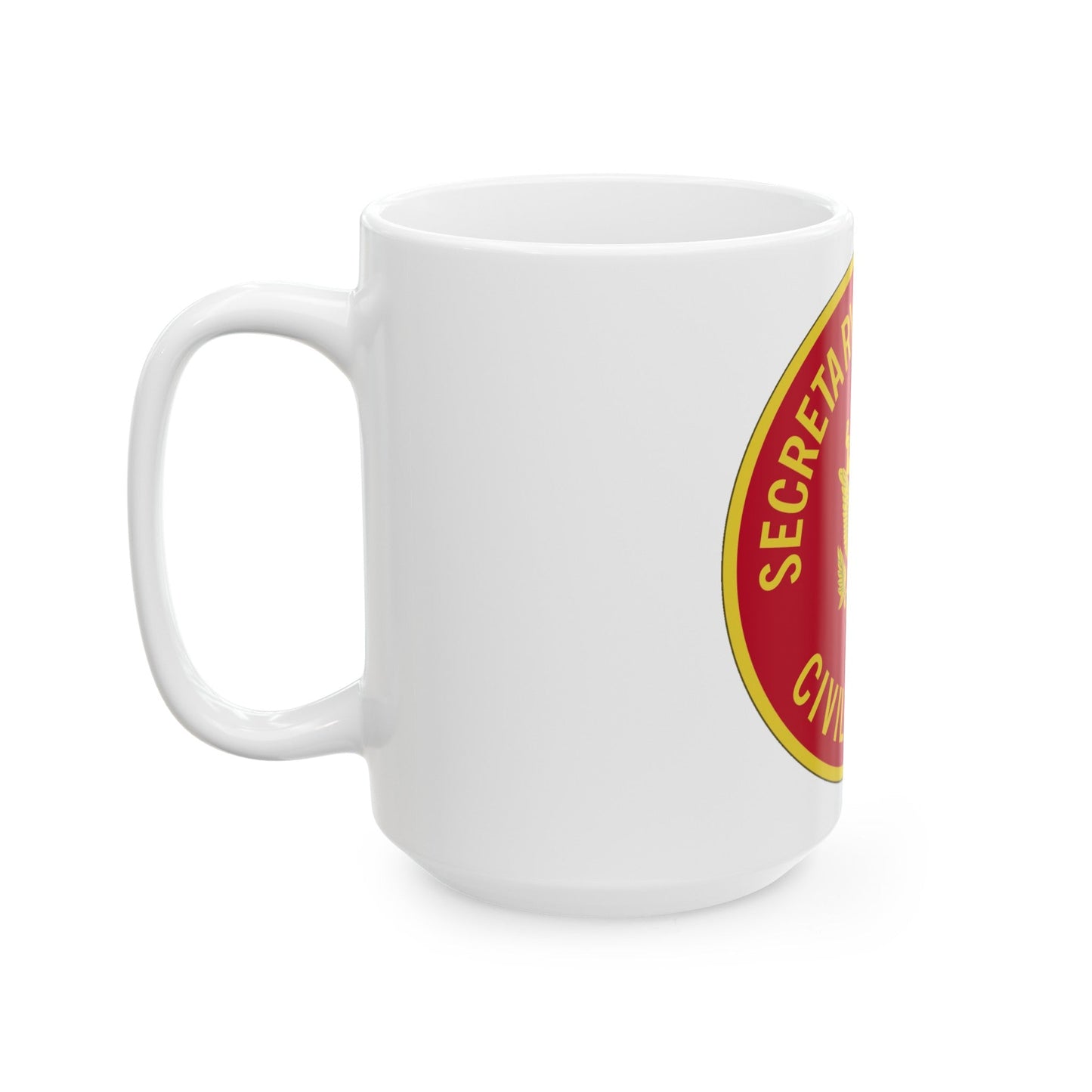 Civilian Aide to the Secretary of the (U.S. Army) White Coffee Mug-The Sticker Space