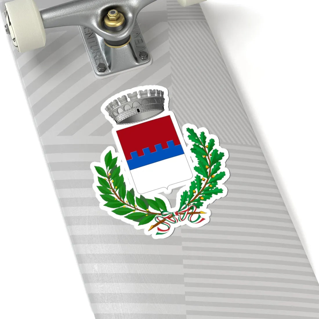Civitanova del Sannio-Stemma (Italy) (Coat of Arms) STICKER Vinyl Kiss-Cut Decal - The Sticker Space