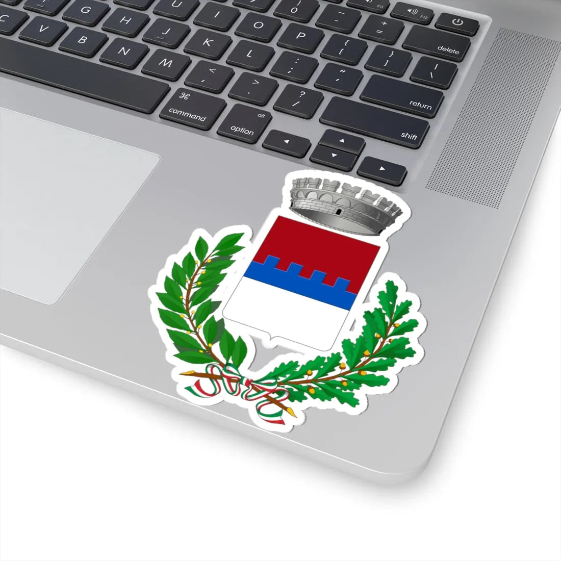 Civitanova del Sannio-Stemma (Italy) (Coat of Arms) STICKER Vinyl Kiss-Cut Decal - The Sticker Space