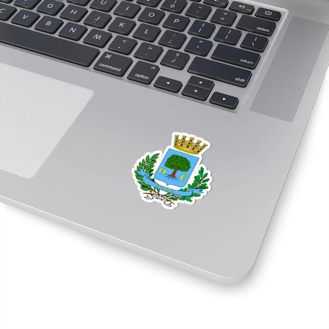 Civitavecchia-Stemma (Italy) (Coat of Arms) STICKER Vinyl Kiss-Cut Decal - The Sticker Space
