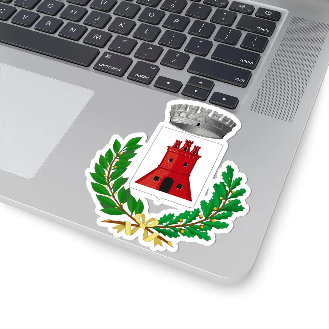 Civitella di Romagna-Stemma (Italy) (Coat of Arms) STICKER Vinyl Kiss-Cut Decal - The Sticker Space
