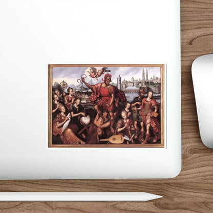 SKU:15898493226350276089 Sticker types:White Shape:Die-Cut Sizes:5" × 5"