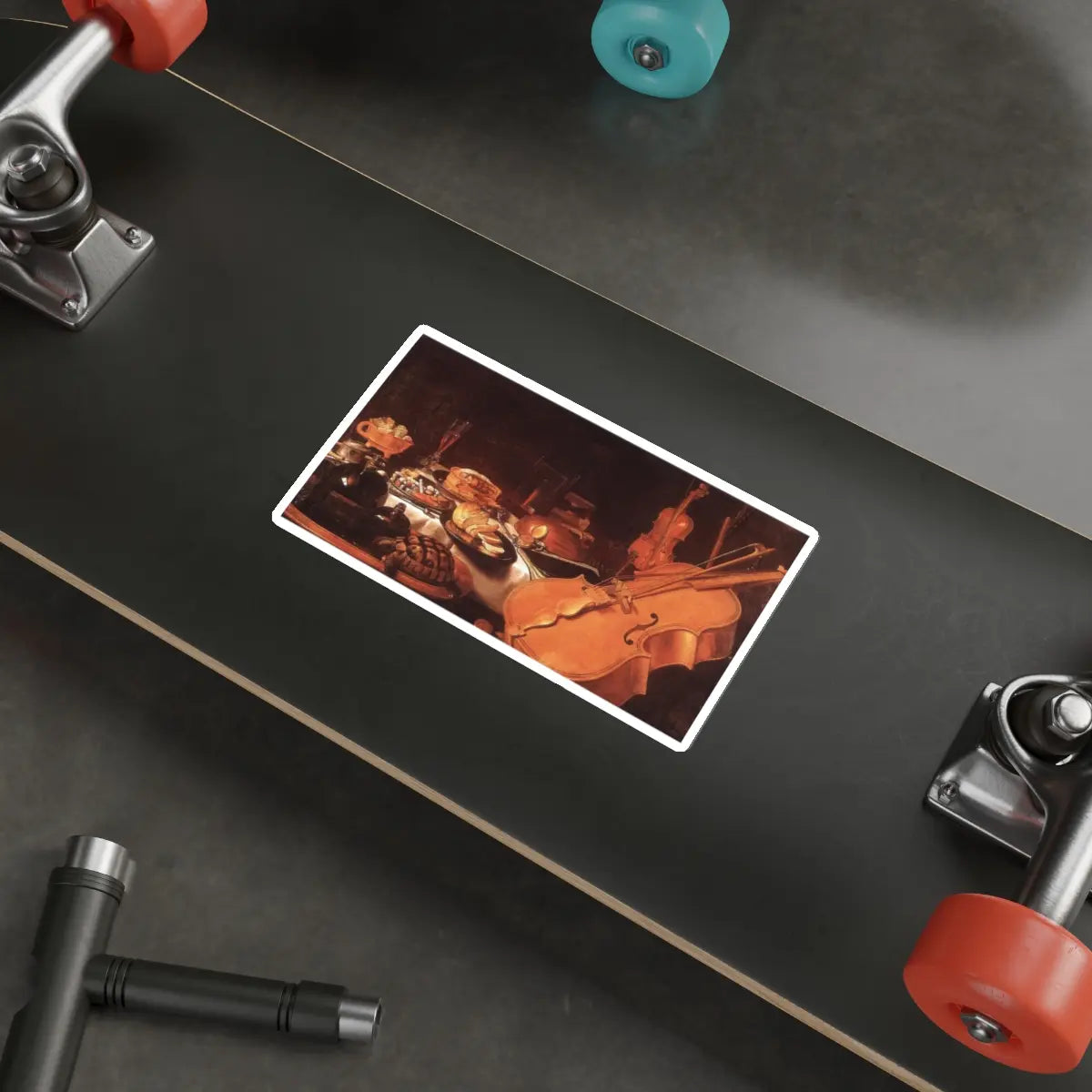 SKU:19787799831220087655 Sticker types:White Shape:Die-Cut Sizes:6" × 6"
