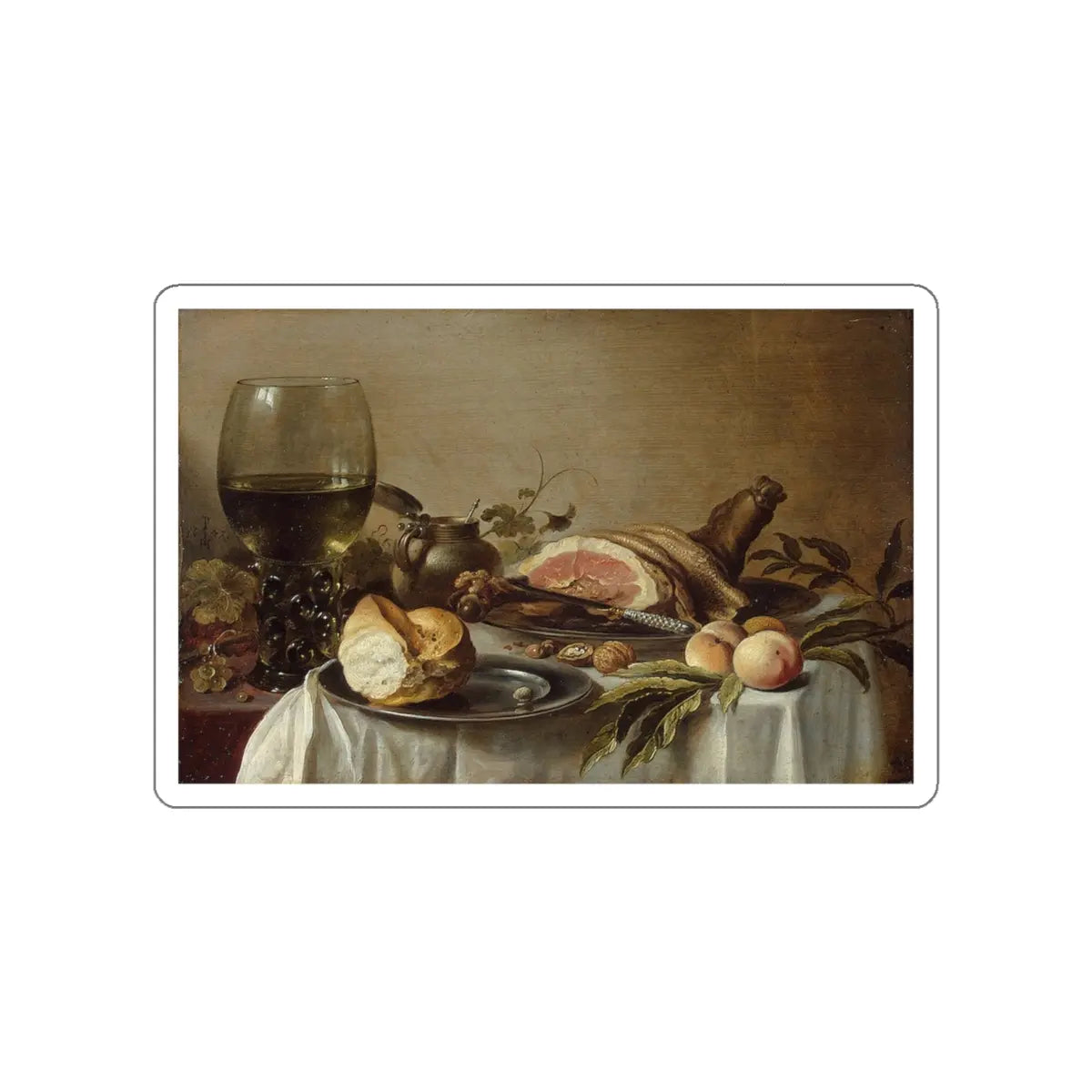 SKU:32711117279509535521 Sticker types:White Shape:Die-Cut Sizes:4" × 4"