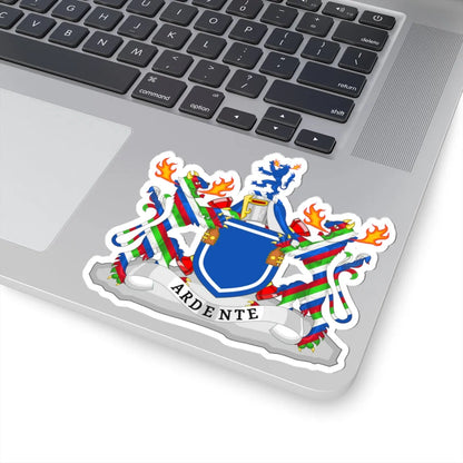 Claire Boudreau coat of arms (Canada) (Coat of Arms) STICKER Vinyl Kiss-Cut Decal - The Sticker Space