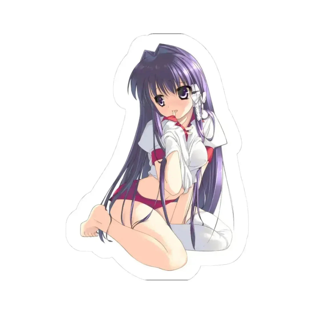 Clannad Fujibayashi Kyou 2 (Anime/Ecchi) STICKER Vinyl Kiss-Cut Decal 3 Inch White - The Sticker Space