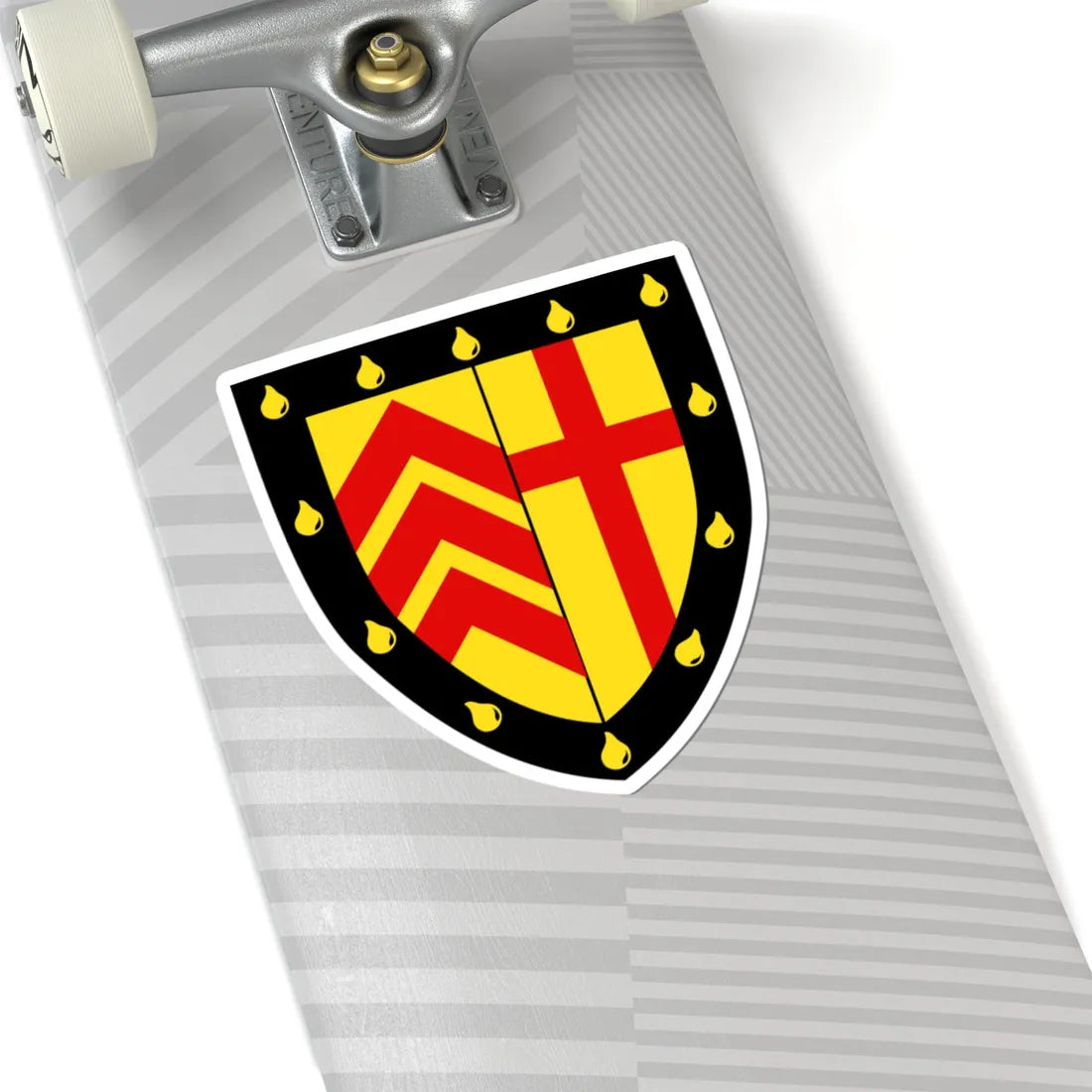 Clare College arms (England) (Coat of Arms) STICKER Vinyl Kiss-Cut Decal - The Sticker Space