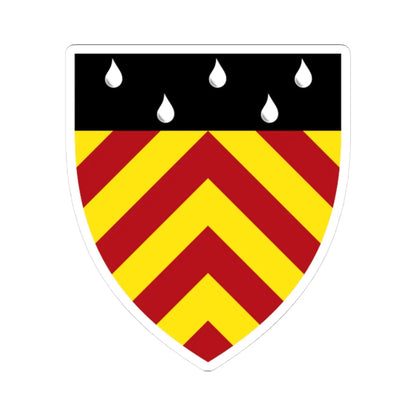 Clare Hall Cambridge arms (England) (Coat of Arms) STICKER Vinyl Kiss-Cut Decal 3 Inch White - The Sticker Space