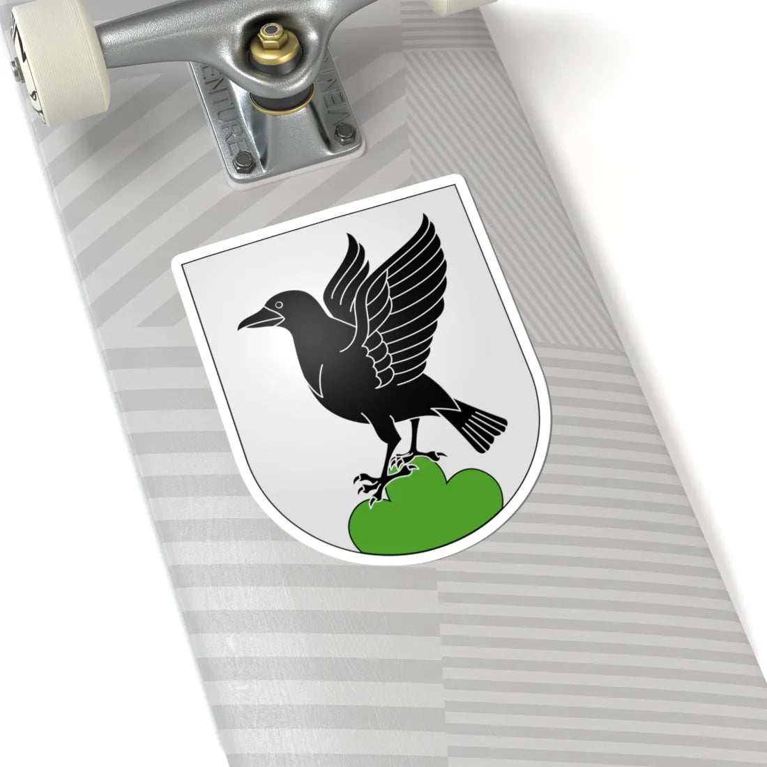 Claro-coat of arms (Switzerland) (Coat of Arms) STICKER Vinyl Kiss-Cut Decal - The Sticker Space