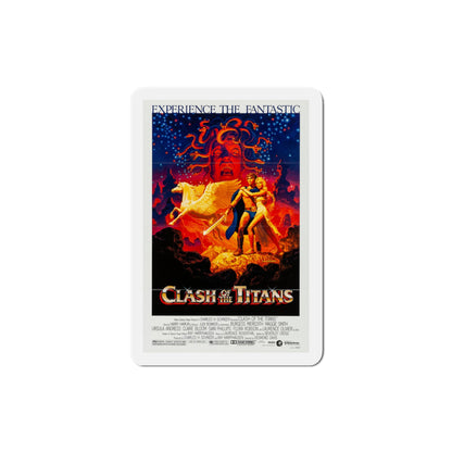 Clash of the Titans 1981 Movie Poster Die-Cut Magnet-3" x 3"-The Sticker Space