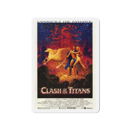 CLASH OF THE TITANS 1981 Movie Poster - Refrigerator Magnet 2 Inch - The Sticker Space