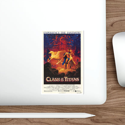 CLASH OF THE TITANS 1981 Movie Poster STICKER Vinyl Die-Cut Decal-The Sticker Space