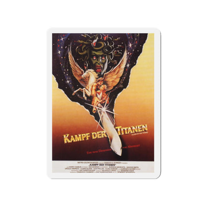 CLASH OF THE TITANS (2) 1981 Movie Poster - Die-Cut Magnet-2" x 2"-The Sticker Space