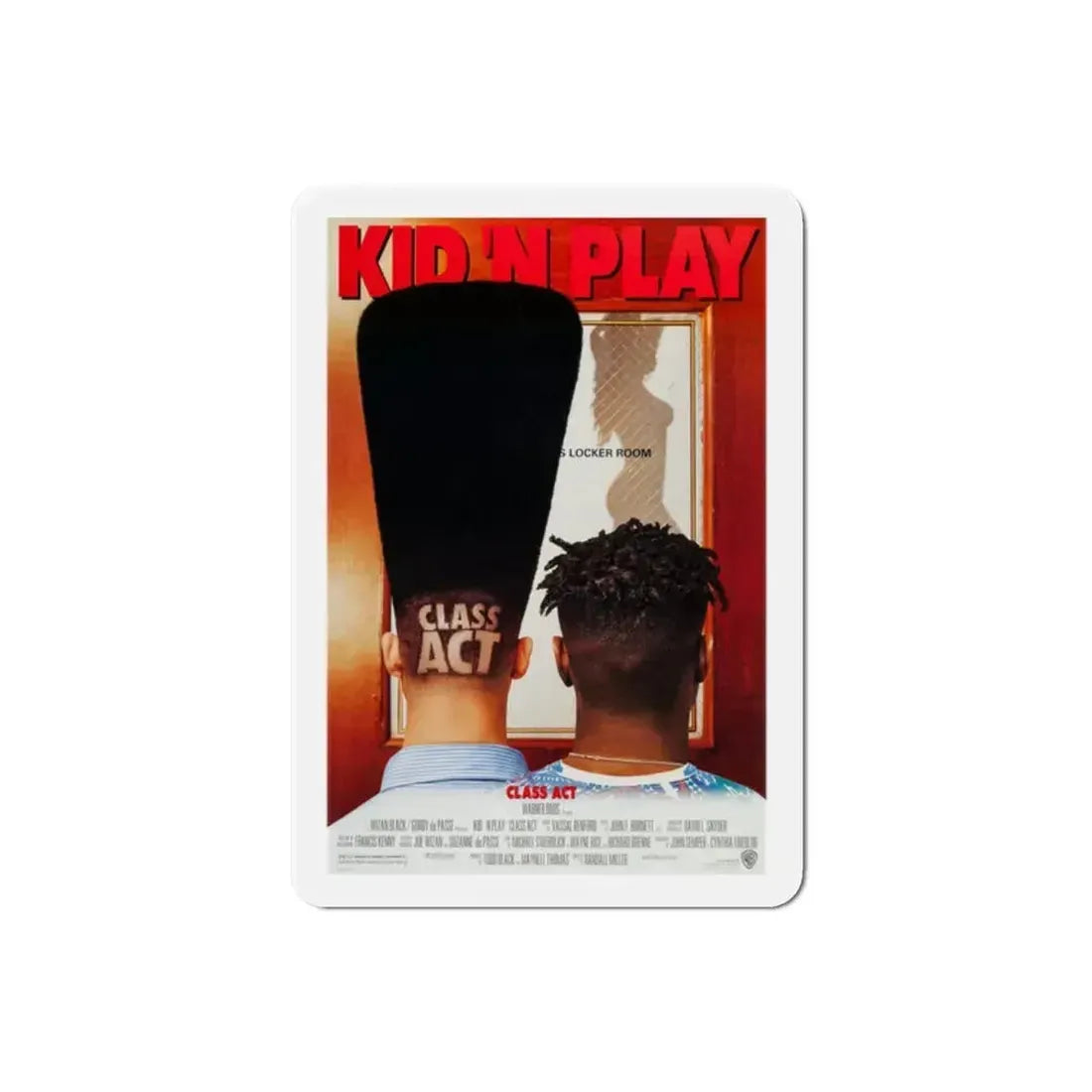 Class Act 1992 Movie Poster Refrigerator Magnet 2 Inch - The Sticker Space