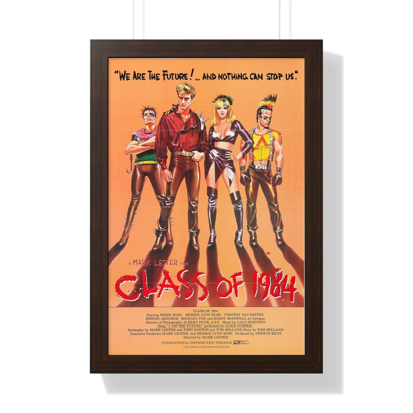 CLASS OF 1984 1982 - Framed Movie Poster-16″ x 24″-The Sticker Space