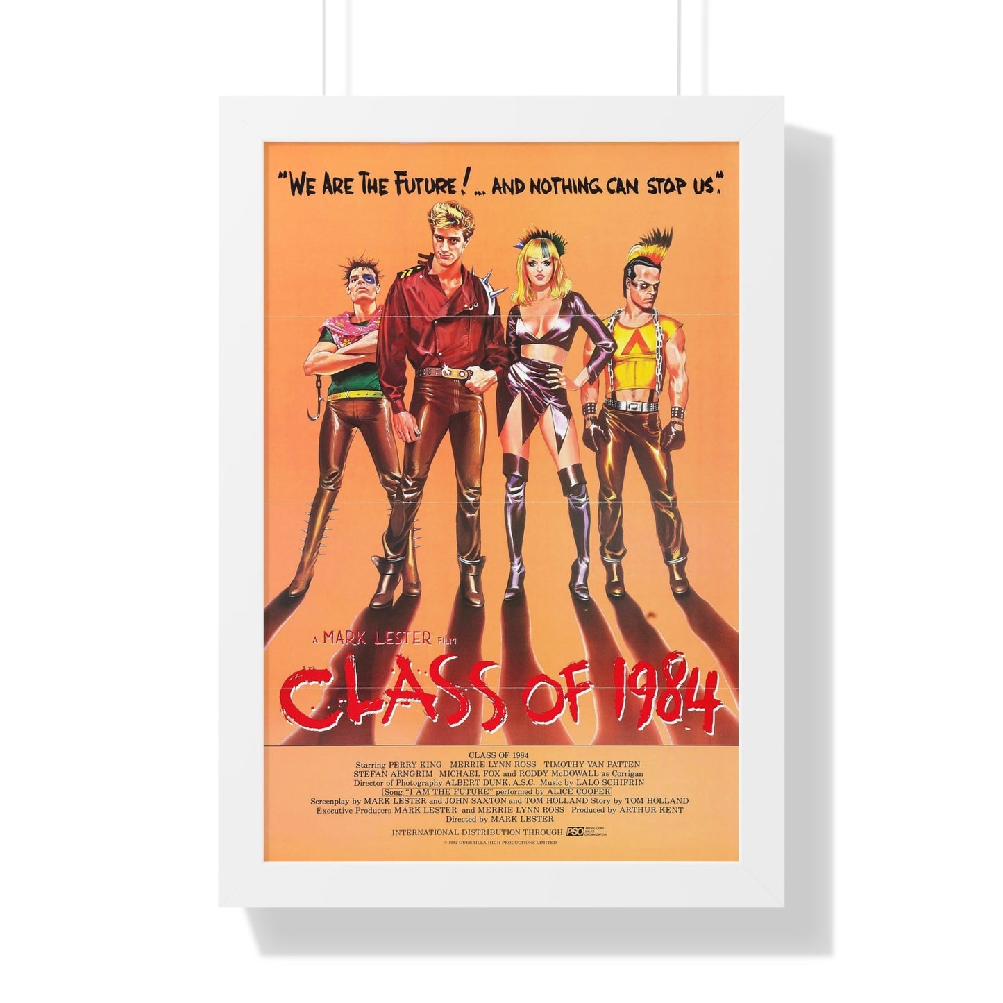 CLASS OF 1984 1982 - Framed Movie Poster-16″ x 24″-The Sticker Space