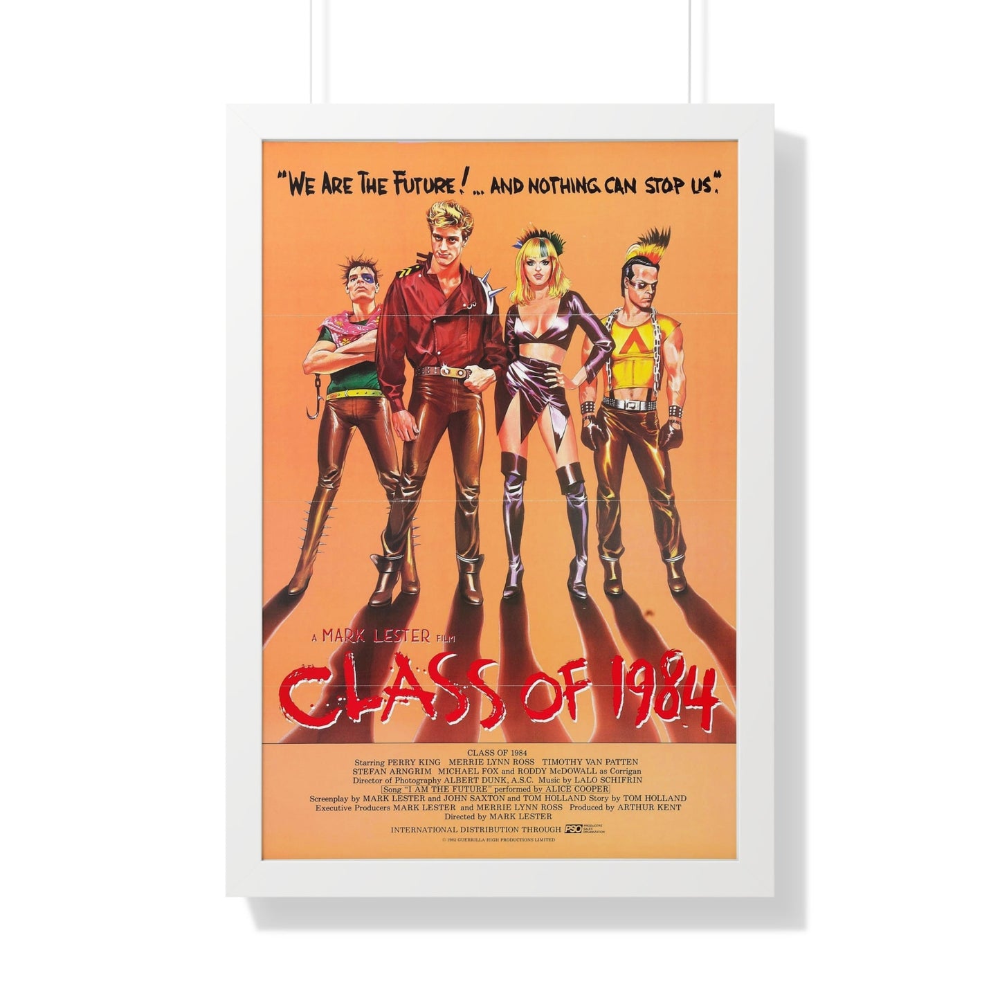 CLASS OF 1984 1982 - Framed Movie Poster-20" x 30"-The Sticker Space