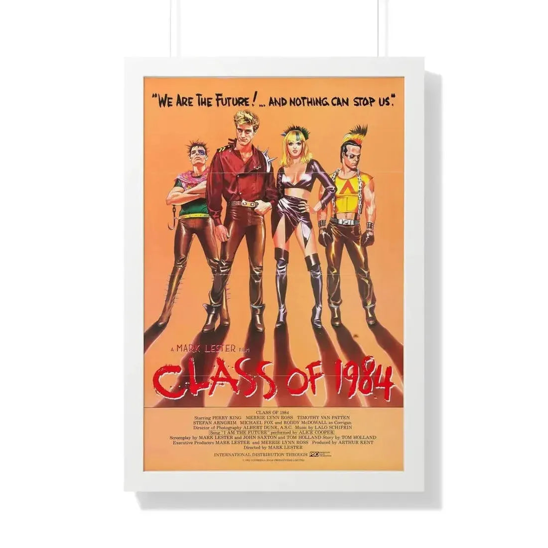 CLASS OF 1984 1982 - Framed Movie Poster - The Sticker Space