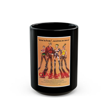 CLASS OF 1984 1982 Movie Poster - Black Coffee Mug-15oz-The Sticker Space