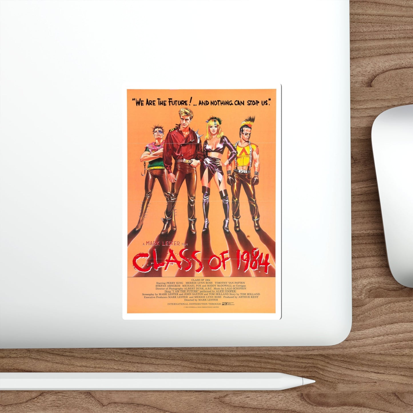 CLASS OF 1984 1982 Movie Poster STICKER Vinyl Die-Cut Decal-The Sticker Space