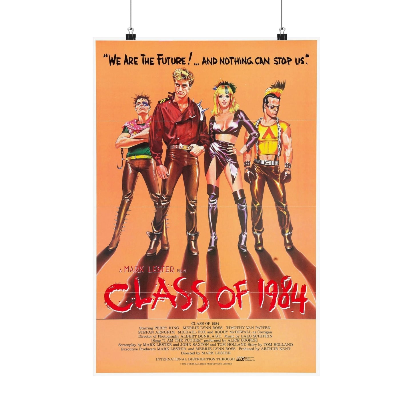 CLASS OF 1984 1982 - Paper Movie Poster-16″ x 24″-The Sticker Space