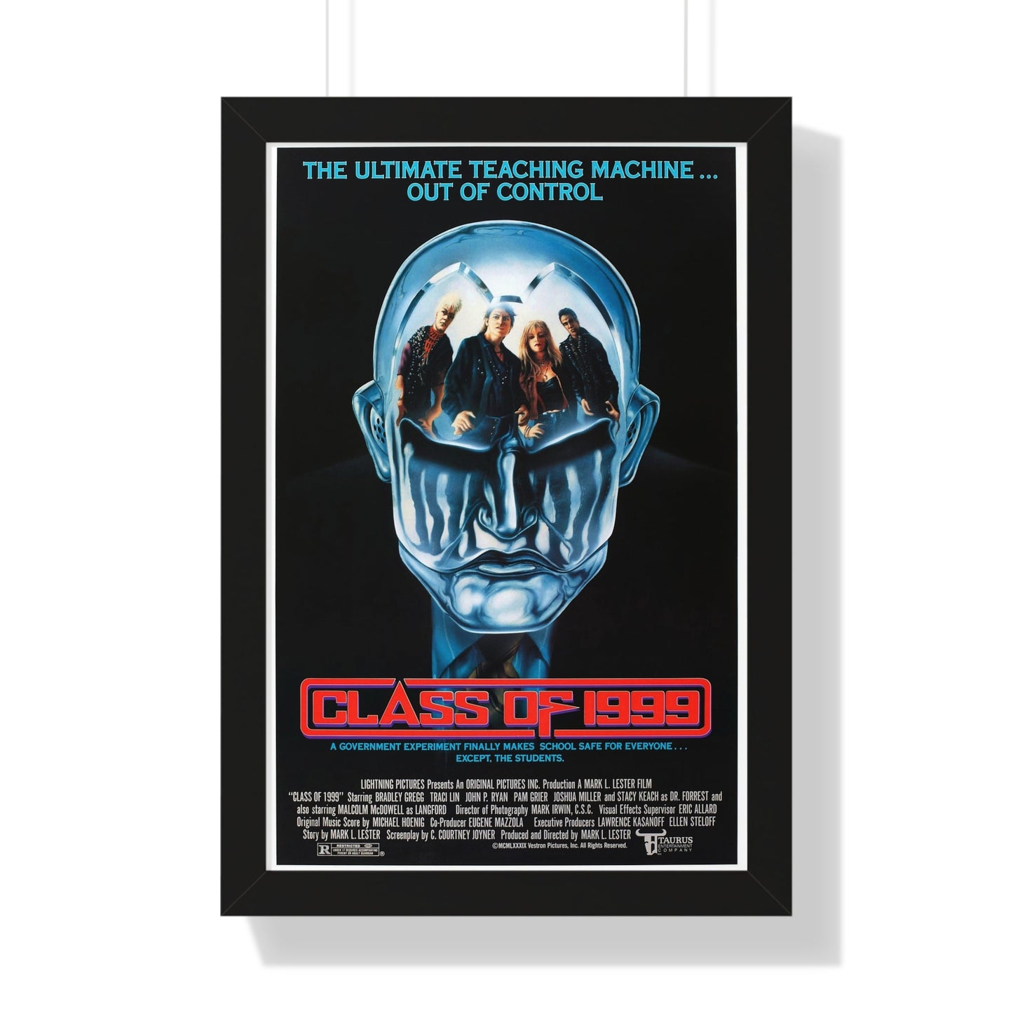 CLASS OF 1999 1990 - Framed Movie Poster-16″ x 24″-The Sticker Space